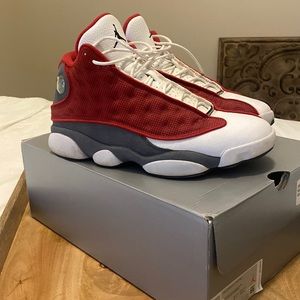 Men’s Air Jordan 13 Retro Gym Red/Black-Flint Grey-White
